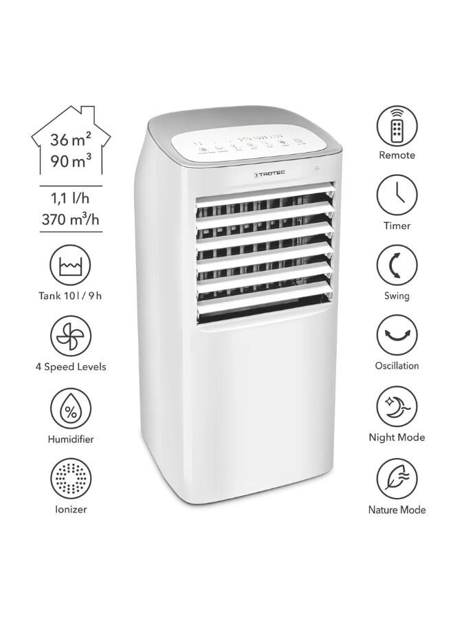 Mobilus oro vėsintuvas Trotec PAE 40 2 Mobilus oro vėsintuvas Trotec PAE 40 2