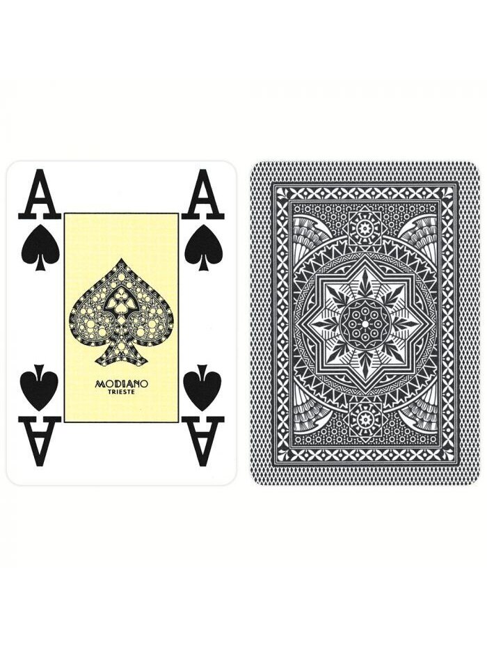 Modiano Poker žaidimų kortos (juodos) 1 Modiano Poker žaidimų kortos (juodos) 1