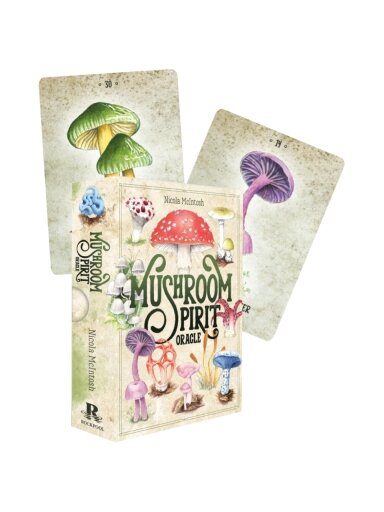 Mushroom Spirit Oracle kortos Rockpool Publishing