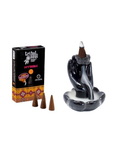 Myrrh - Tribal Soul Backflow Incense kūginiai smilkalai Hari Darshan