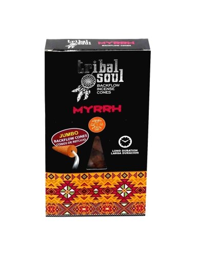 Myrrh - Tribal Soul Backflow Incense kūginiai smilkalai Hari Darshan
