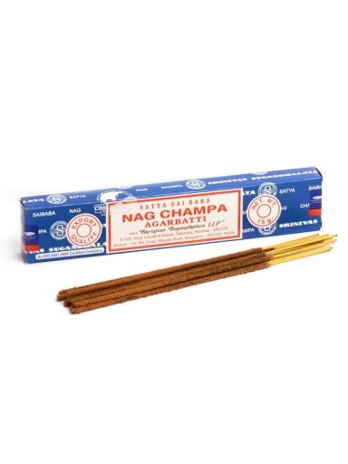 Nag Champa smilkalai 15g Satya