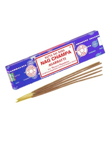 Nag Champa smilkalai 40g Satya