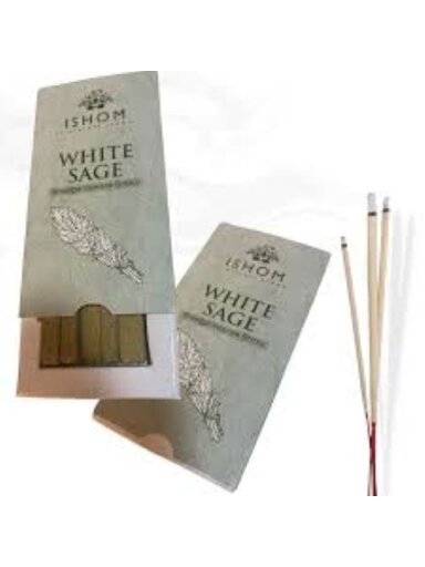Natūralūs smilkalai ir laikiklis - White Sage