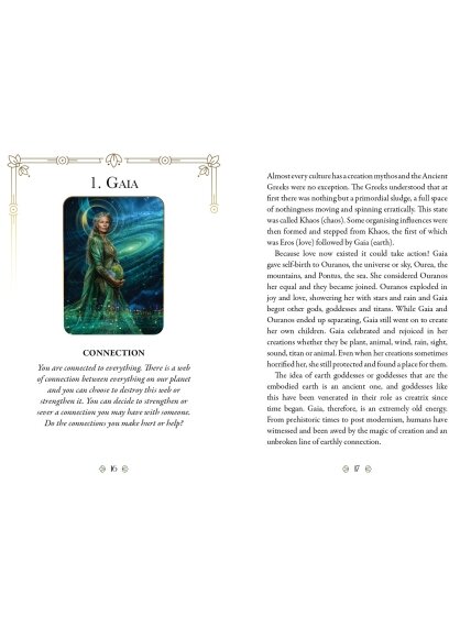Nature Goddess Oracle kortos Rockpool Publishing 9