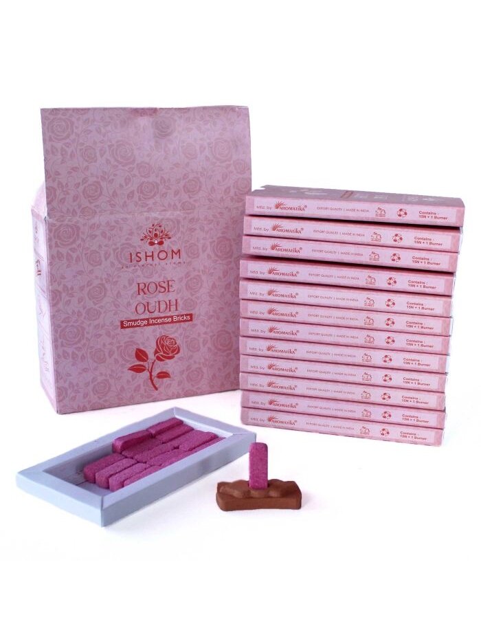 Natūralūs smilkalai ir laikiklis - Rose Wood 2