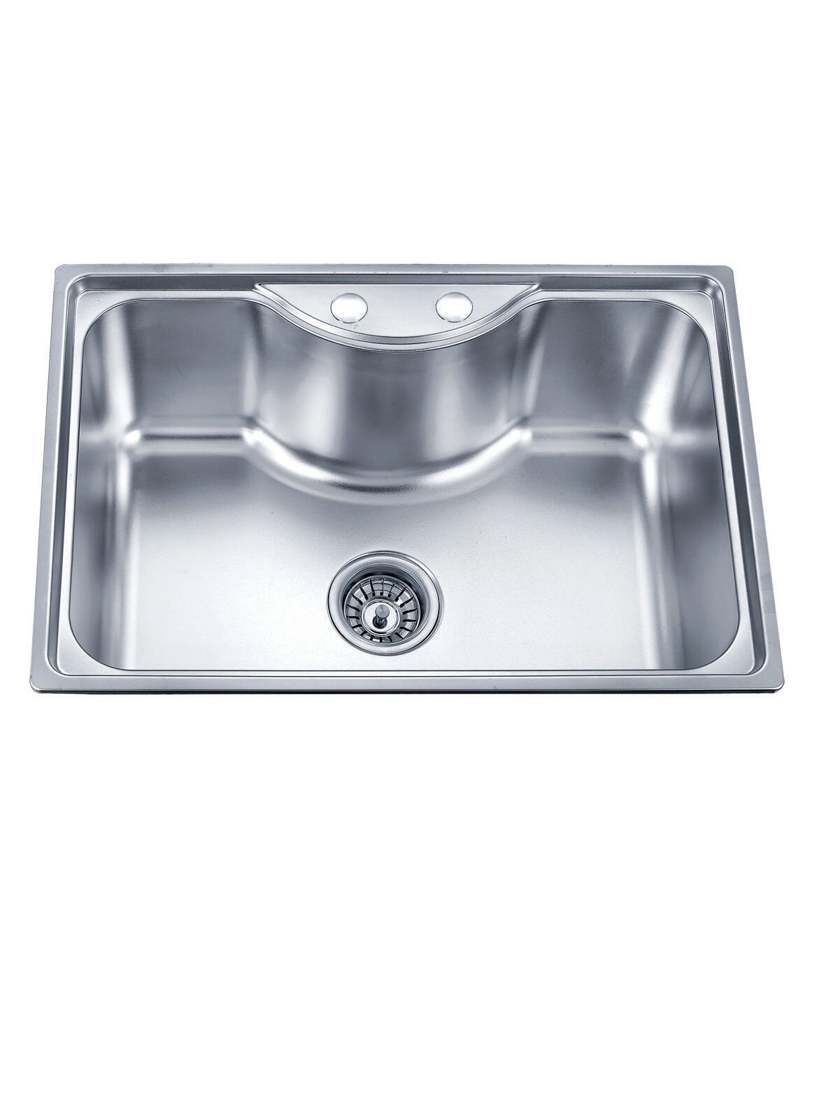 Nerūdijančio plieno plautuvė D6545P 650x450 0.7matt Nerūdijančio plieno plautuvė D6545P 650x450 0.7matt