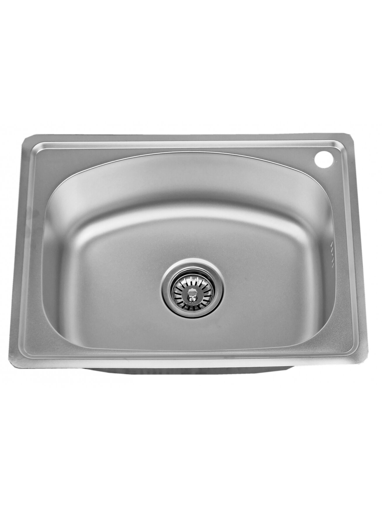 Nerūdijančio plieno plautuvė D5843P su sifonu Nerūdijančio plieno plautuvė D5843P su sifonu