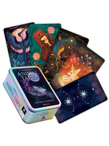 Oriens Animal Tarot kišeninės kortos Rockpool
