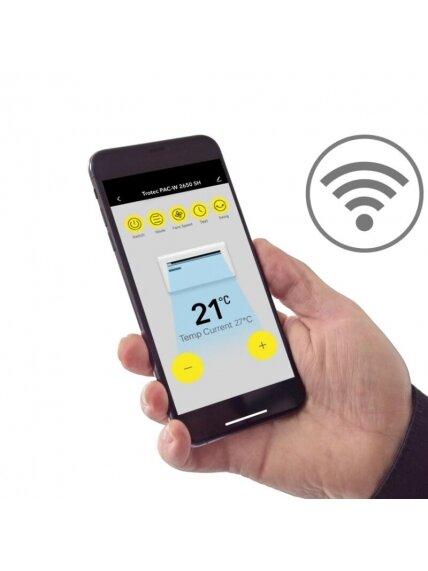 Oro kondicionierius monoblokas (be išorinio bloko) su Wi-Fi Trotec PAC-W 2650 SH 13 Oro kondicionierius monoblokas (be išorinio bloko) su Wi-Fi Trotec PAC-W 2650 SH 13