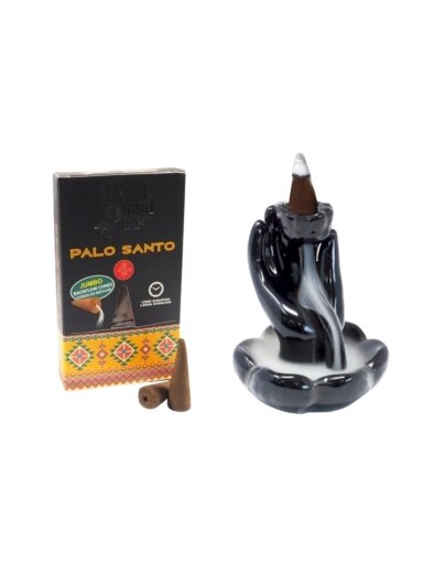 Palo Santo - Tribal Soul Backflow Incense kūginiai smilkalai Hari Darshan