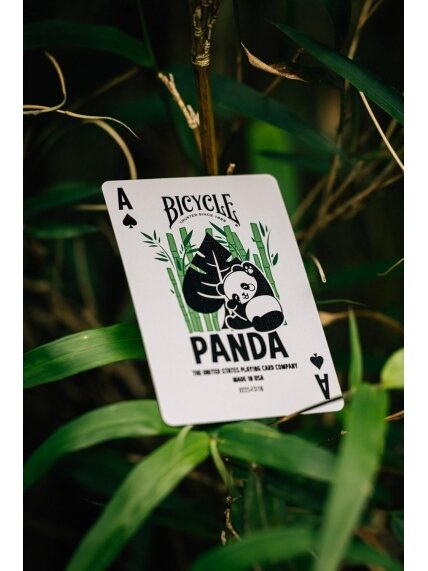 Panda žaidimo kortos Bicycle 8 Panda žaidimo kortos Bicycle 8