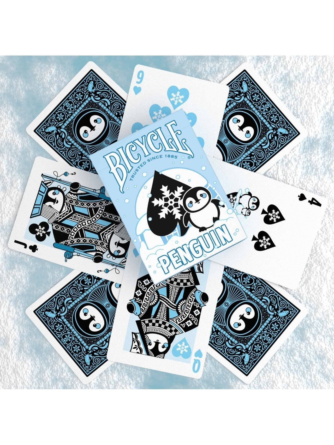 Penguin žaidimo kortos Bicycle 13 Penguin žaidimo kortos Bicycle 13