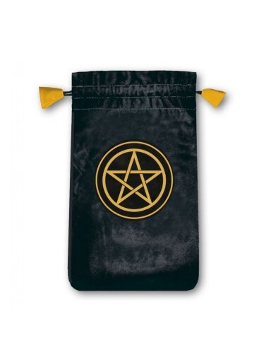 Pentacle Mini velvetinis maišelis kortoms Lo Scarabeo