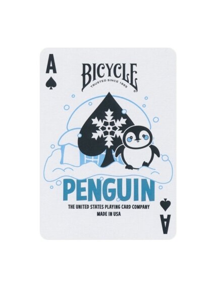 Penguin žaidimo kortos Bicycle 2 Penguin žaidimo kortos Bicycle 2