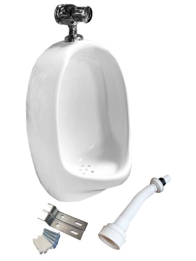 Pisuaras 6003 su mygtuku ir sifonu
