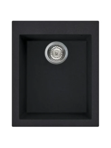 Plautuvė CLIVO 1B black/juoda