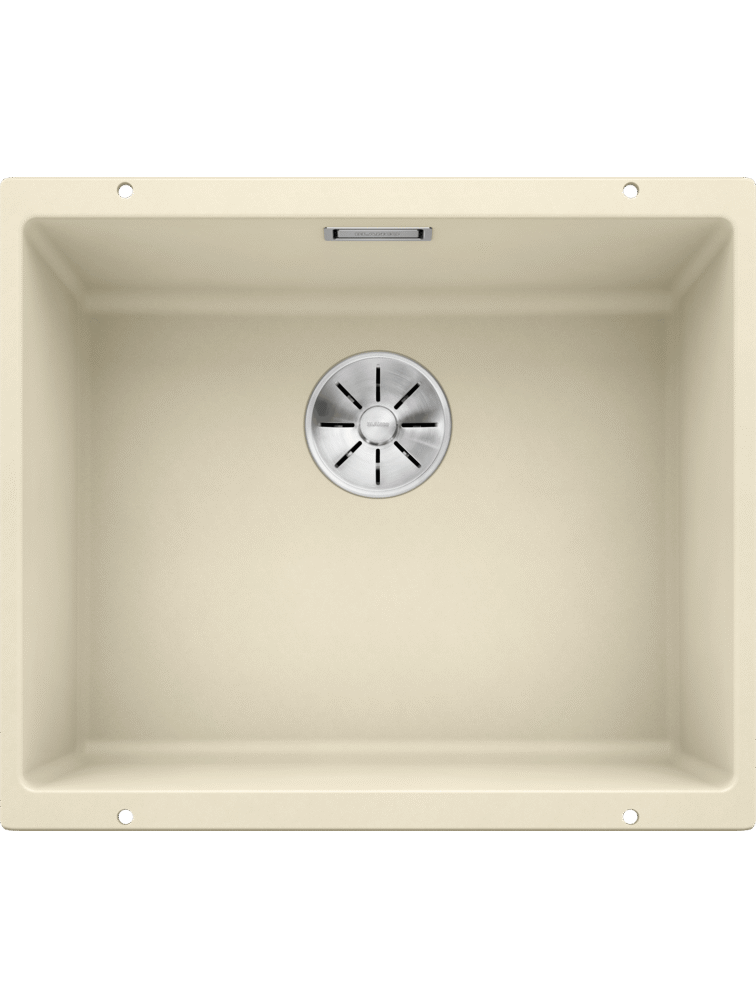 Plautuvė BLANCOSUBLINE 500-U, 530x460 mm, montuojama po stalv., su . vent., jazmino Plautuvė BLANCOSUBLINE 500-U, 530x460 mm, montuojama po stalv., su . vent., jazmino