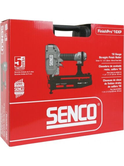 Pneumatinė viniakalė 0°, Finish Pro 16XP-RX, SENCO 3 Pneumatinė viniakalė 0°, Finish Pro 16XP-RX, SENCO 3