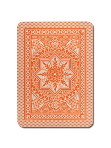 Poker žaidimo kortos (oranžinės) Modiano