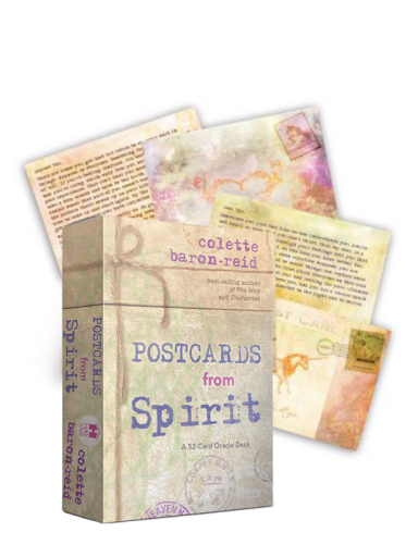 Postcards from Spirit Oracle kortos Hay House