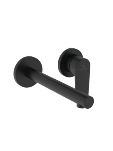 Potinkinis praustuvo maišytuvas Ideal Standard CeraLife O, 180 mm snapas, matinė juoda spalva