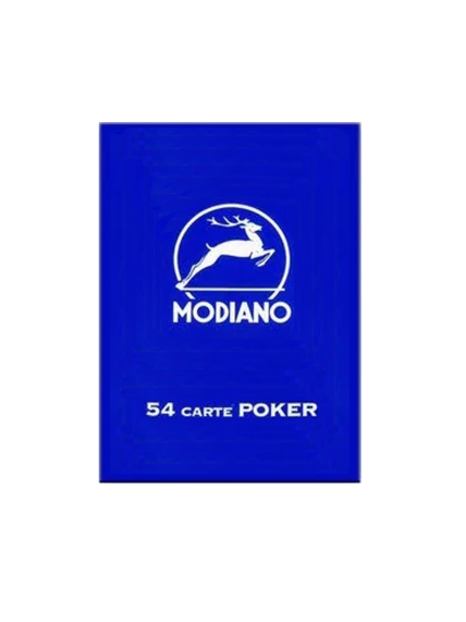 Poker Club F/N kortos (mėlynos) Modiano 4
