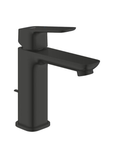 Praustuvo maišytuvas Grohe Cubeo, 1/2", M dydžio, matinė juoda sp.