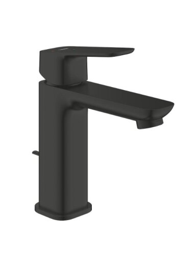 Praustuvo maišytuvas Grohe Cubeo ES, 1/2", M dydžio, matinė juoda sp.