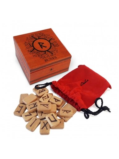 Precious Wooden Runos Lo Scarabeo