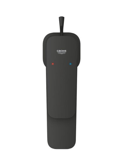 Praustuvo maišytuvas Grohe Cubeo, 1/2, S dydžio, su d.v., matinė juoda sp. 2