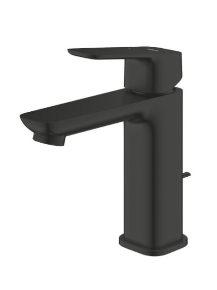 Praustuvo maišytuvas Grohe Cubeo, 1/2", M dydžio, matinė juoda sp. 1 Praustuvo maišytuvas Grohe Cubeo, 1/2", M dydžio, matinė juoda sp. 1