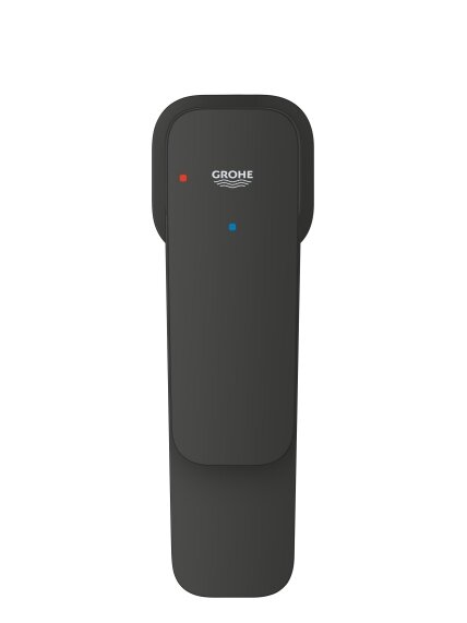 Praustuvo maišytuvas Grohe Cubeo, 1/2", M dydžio, matinė juoda sp. 4 Praustuvo maišytuvas Grohe Cubeo, 1/2", M dydžio, matinė juoda sp. 4