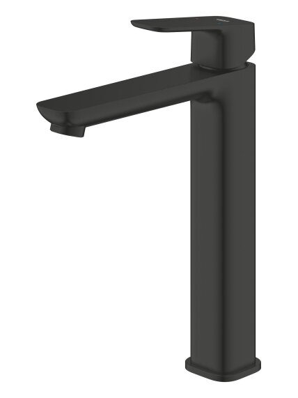 Praustuvo maišytuvas Grohe Cubeo, 1/2", XL dydžio, matinė juoda sp. 2 Praustuvo maišytuvas Grohe Cubeo, 1/2", XL dydžio, matinė juoda sp. 2