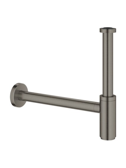 Praustuvo sifonas 1 1/4", brushed hard graphite Praustuvo sifonas 1 1/4", brushed hard graphite