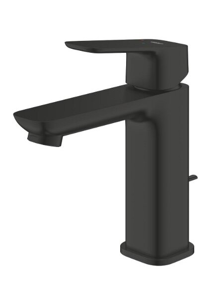 Praustuvo maišytuvas Grohe Cubeo ES, 1/2", M dydžio, matinė juoda sp. 1