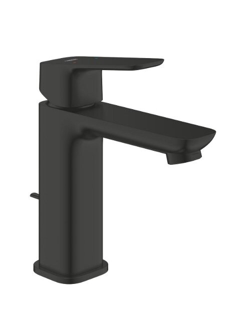 Praustuvo maišytuvas Grohe Cubeo, 1/2", M dydžio, matinė juoda sp.