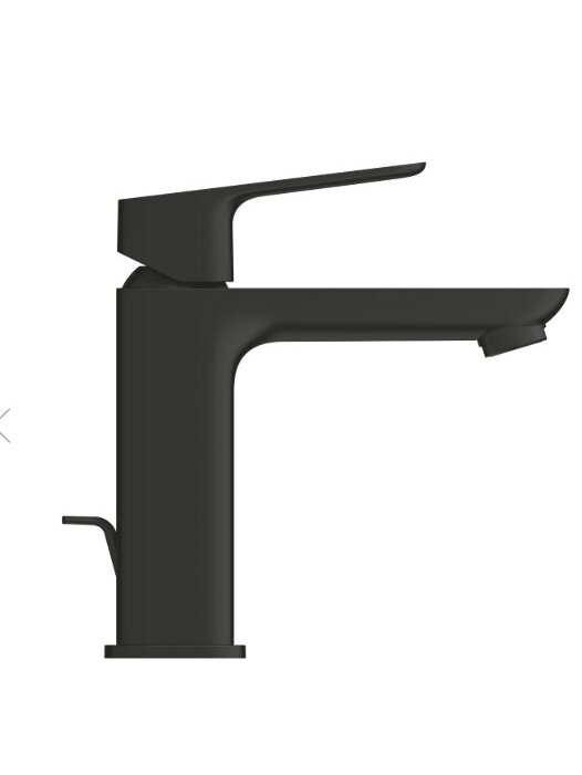 Praustuvo maišytuvas Grohe Cubeo ES, 1/2", M dydžio, matinė juoda sp. 2