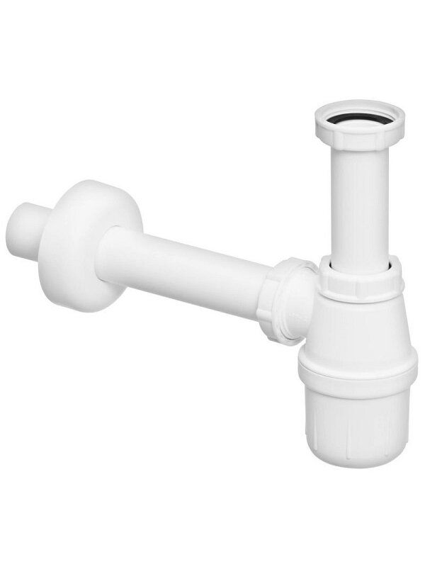 Praustuvo sifonas butelinis, be ventilio 1 1/4 x 32, plastikinis 1