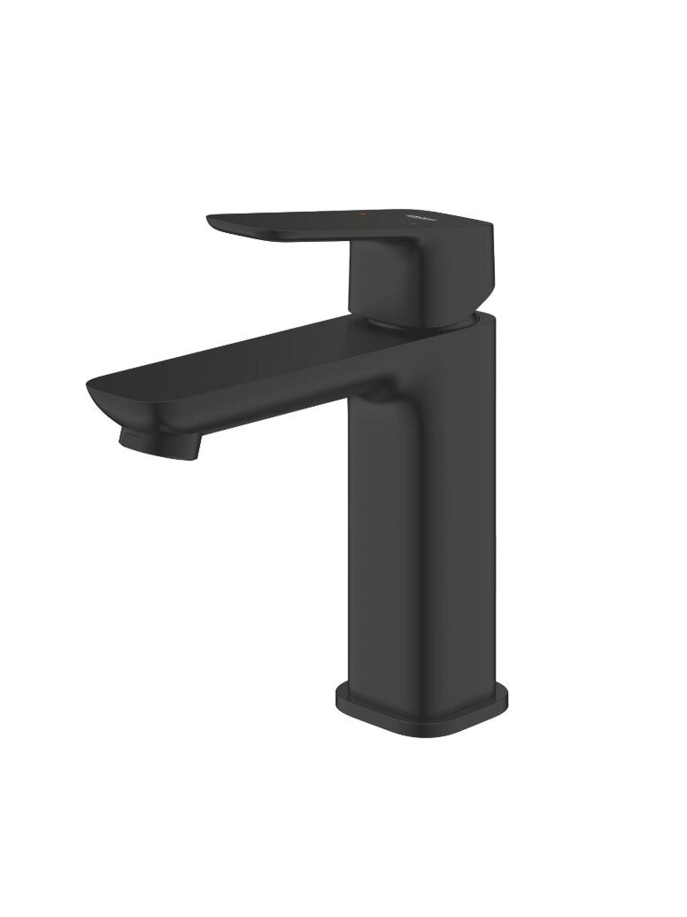 Praustuvo maišytuvas Grohe Cubeo, 1/2", M dydžio, matinė juoda sp. 1 Praustuvo maišytuvas Grohe Cubeo, 1/2", M dydžio, matinė juoda sp. 1