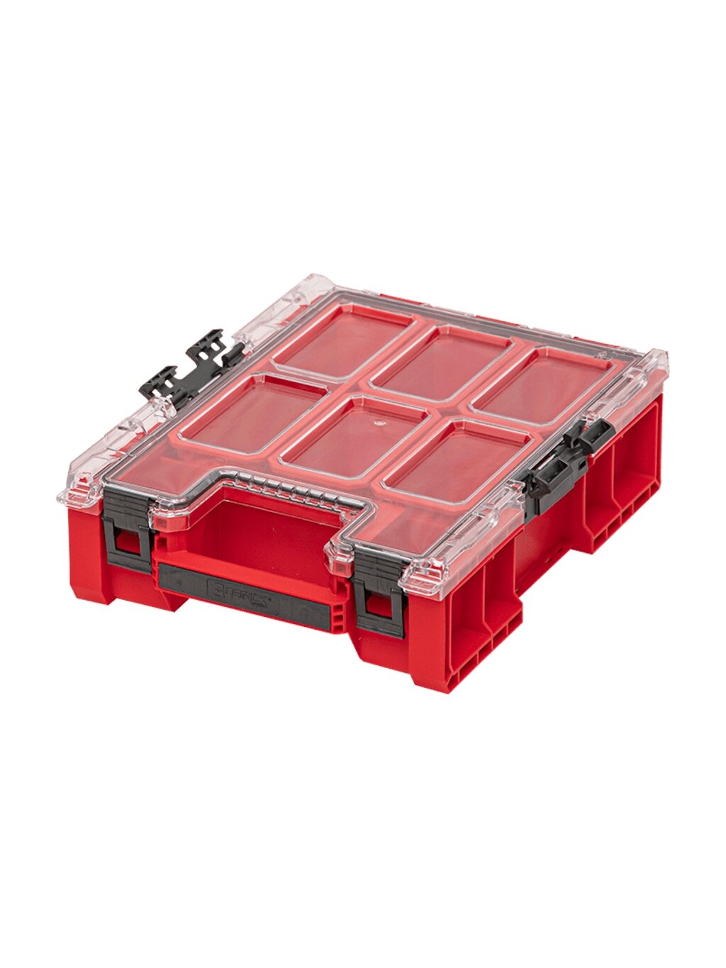 QBRICK ONE smulkmenų dėtuvė M PLUS 2.0 RED QBRICK ONE smulkmenų dėtuvė M PLUS 2.0 RED
