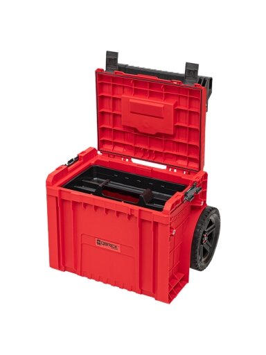 QBRICK PRO įrankių dėžė su ratukais 2.0 PLUS RED