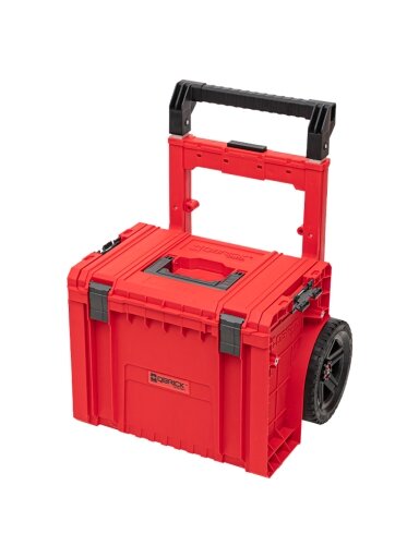 QBRICK PRO įrankių dėžė su ratukais 2.0 PLUS RED