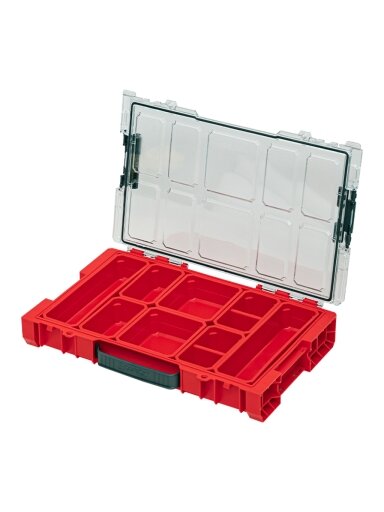 QBRICK PRO smulkmenų dėtuvė 100 RED