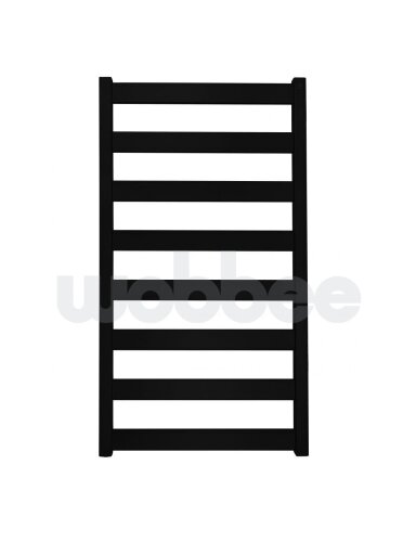 Rankšluosčių džiovintuvas WOBBEE TENBY BLACK 50x100 cm