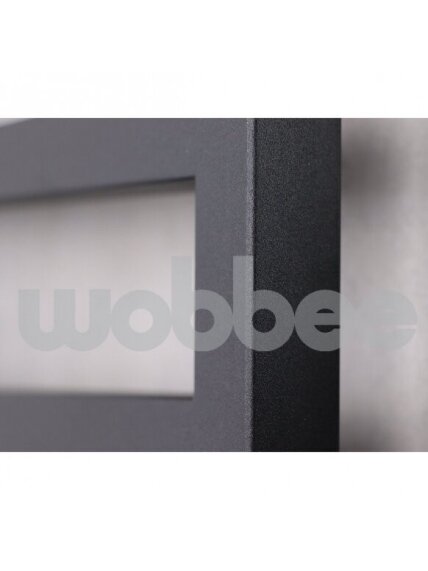 Elektrinis rankšluosčių džiovintuvas WOBBEE WELLY BLACK 50x110 cm ...