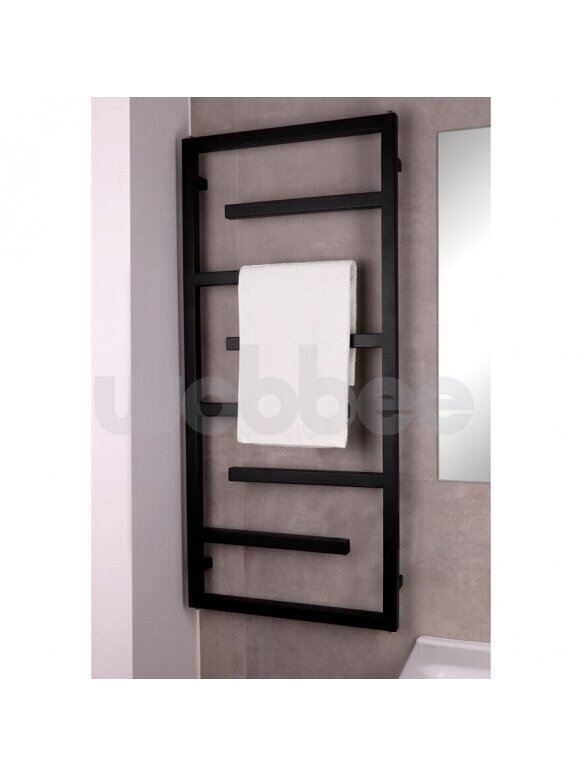 Elektrinis rankšluosčių džiovintuvas WOBBEE WELLY BLACK 50x110 cm ...