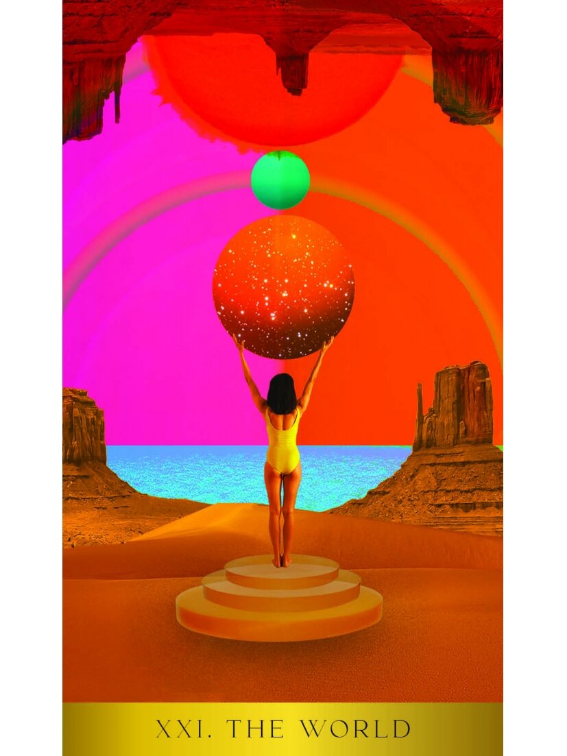 Radiant wilds tarot Taro kortos Rockpool 6 Radiant wilds tarot Taro kortos Rockpool 6