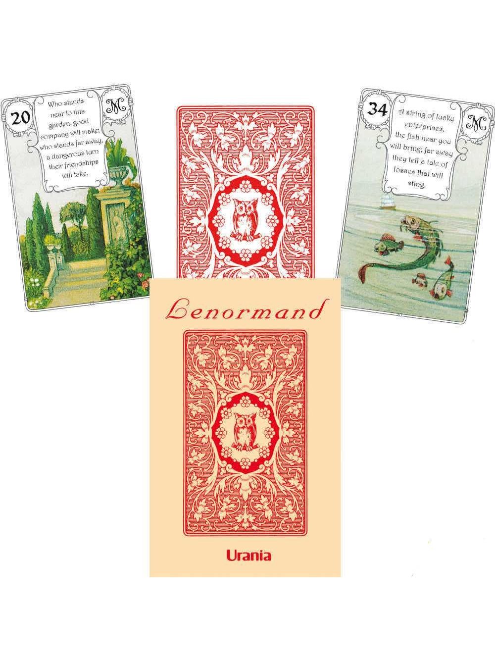 Red Owl Lenormand Kortos AGM Red Owl Lenormand Kortos AGM