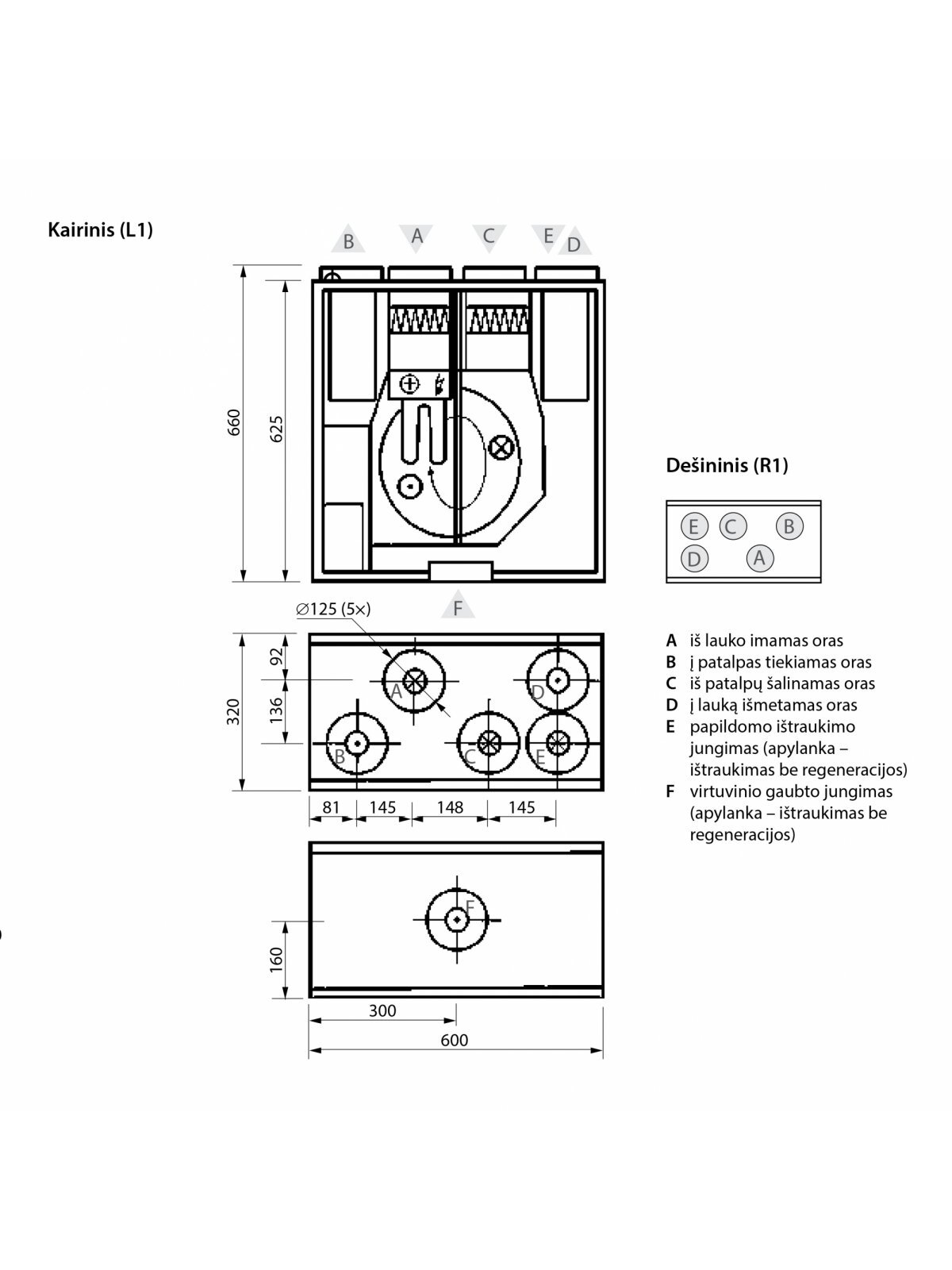 Rekuperatorius Domekt R 200 V 3 Rekuperatorius Domekt R 200 V 3